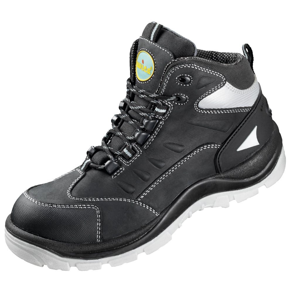 Wica Licata S3 Sicherheitsschuhe hoch Arbeitsschuhe auch Übergröße Gr.50 Sicherheitsstiefel robuste, zertifizierte, hochwertige S3 Sicherheitsstiefel