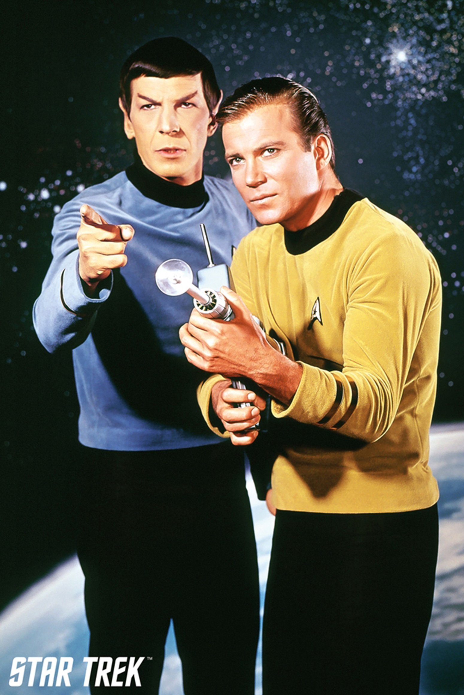 Close Up Poster Star Trek Poster Kirk & Spock 61 x 91,5 cm günstig online kaufen