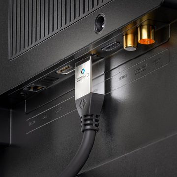 sonero sonero® Premium High Speed Mini HDMI Kabel mit Ethernet, 1,00m, UltraH HDMI-Kabel