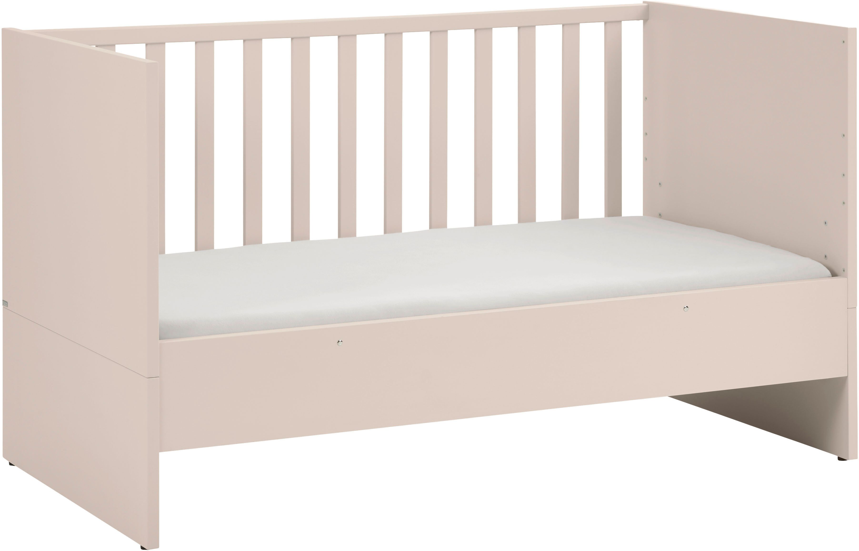 PAIDI Umbauseiten LITTLE SNU für den Umbau vom Babybett zum Juniorbett, Erweiterungs-Set Kinderbett 70x140cm in Beige
