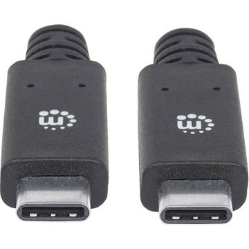 MANHATTAN USB 3.1 Typ C Gen1-Kabel Typ C-Stecker auf Typ USB-Kabel