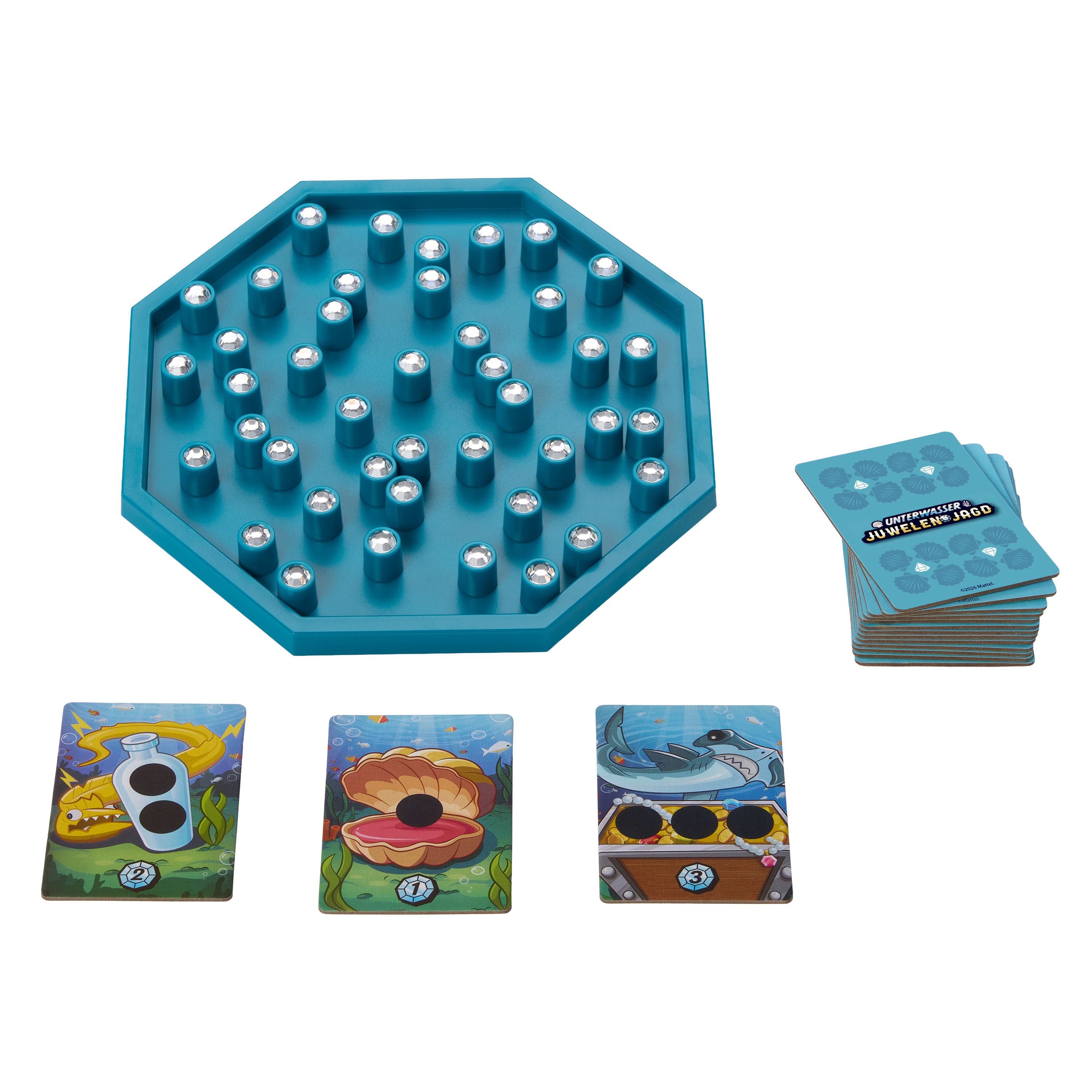Mattel games Spiel Diamantensuche in der Tiefsee, Familienspiel