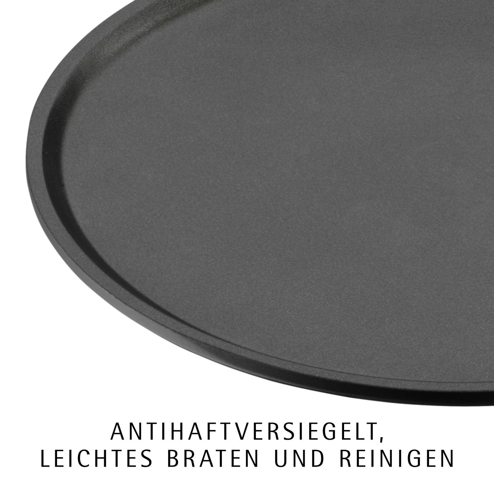 WMF Crêpepfanne Devil, 27 cm, Crepe Pfanne Induktion, PermaDur Antihaftversiegelung, Aluminiumguss, mit Teigverteiler und Wender, für alle Herdarten geeignet
