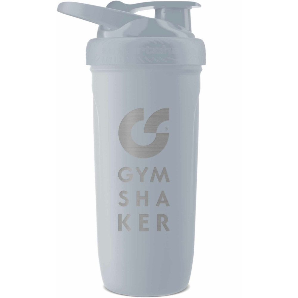 GYMSHAKER Protein Shaker Edelstahl Trinkflasche für Fitness, Sport, Bodybuilding & Muskelaufbau