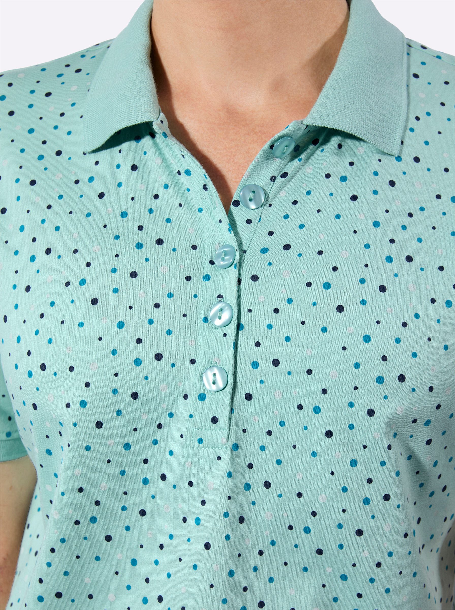 Witt T-Shirt Poloshirt Kurzarm – Bild 5 von 5