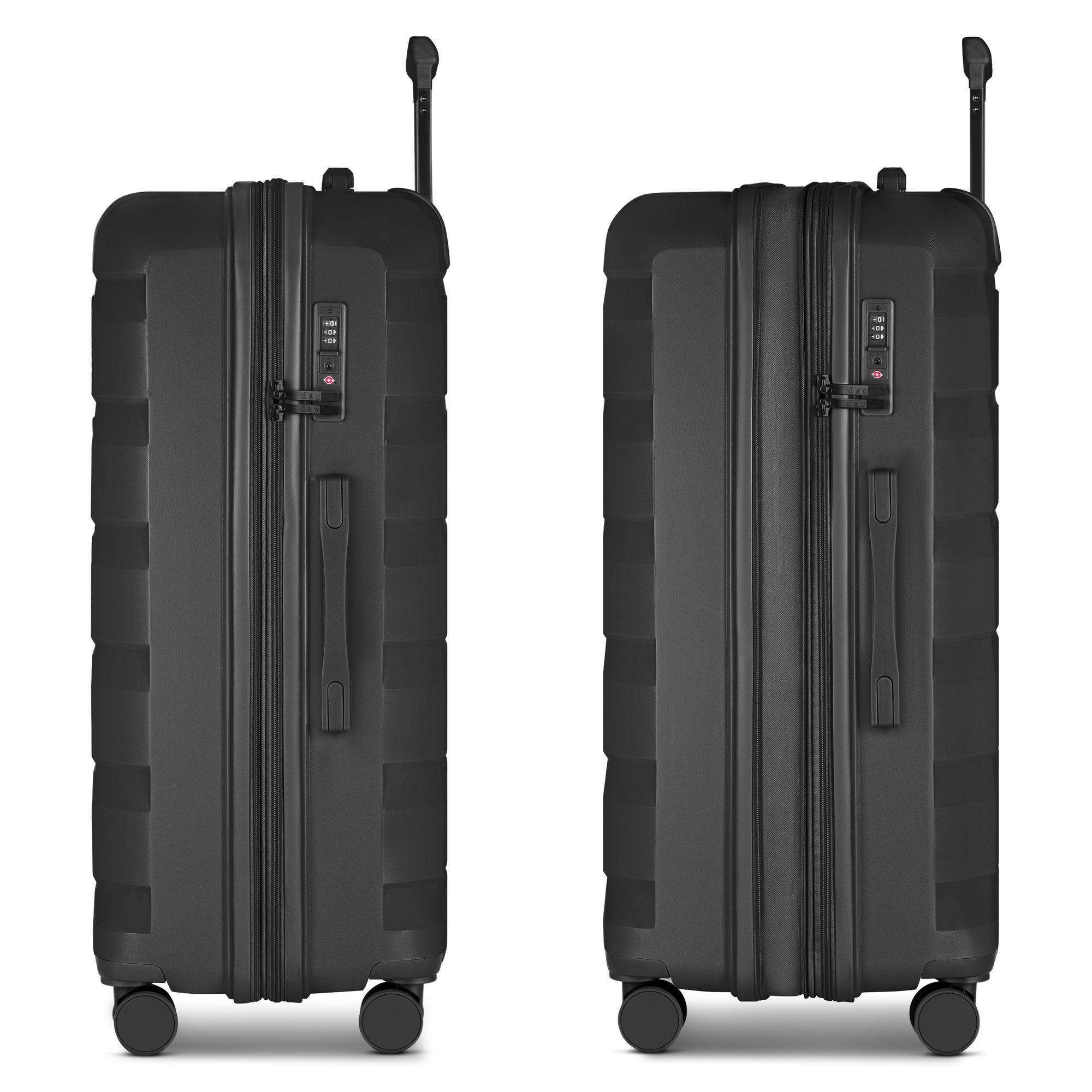 D&N Hartschalen-Trolley South Dakota, 4 Rollen, ABS