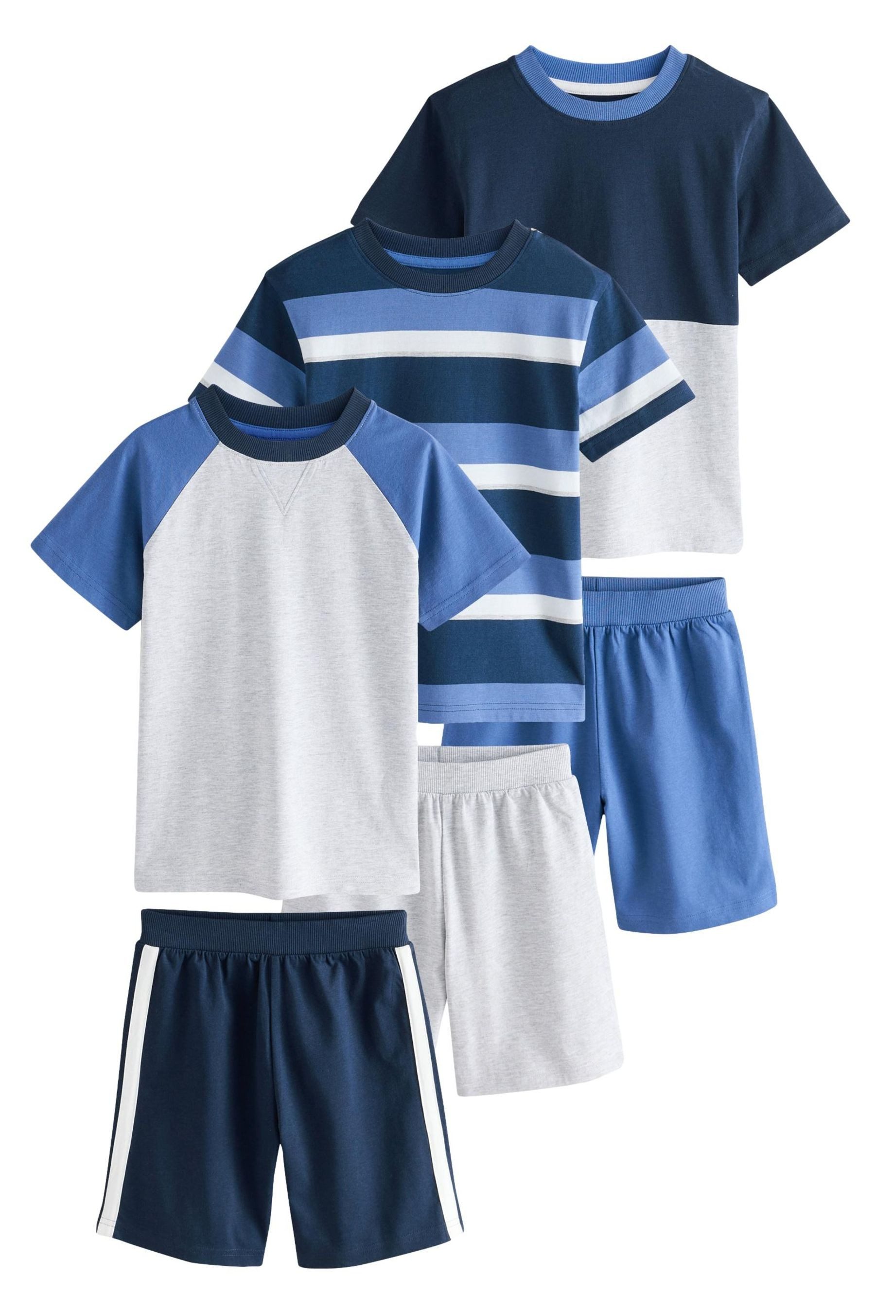Pyjama Kurze Schlafanzüge, 3er-Pack