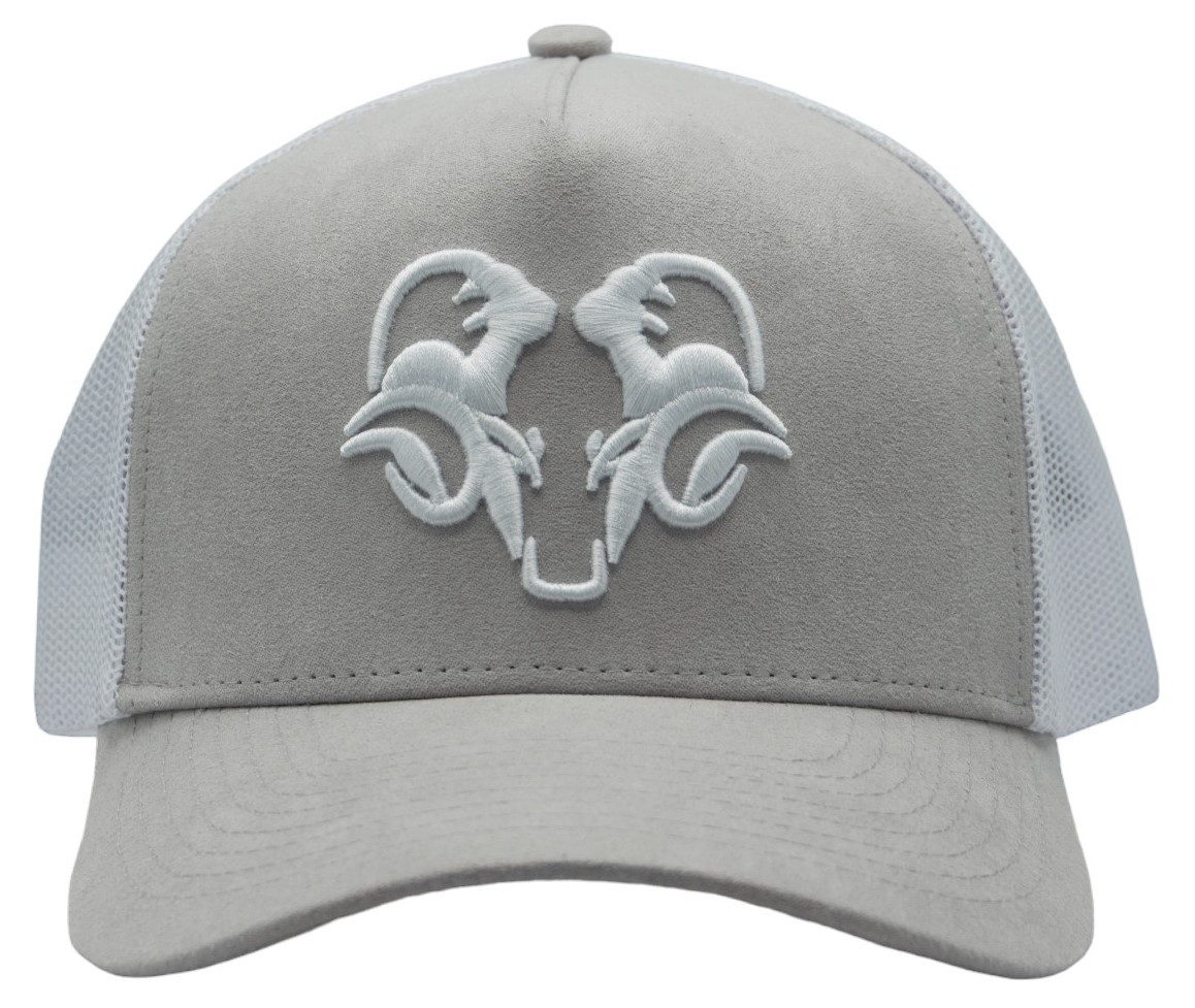 Bexxwell Trucker Cap mit 3D Logo-Stickerei, Wildleder-Optik (optimale Passform, Unisex)