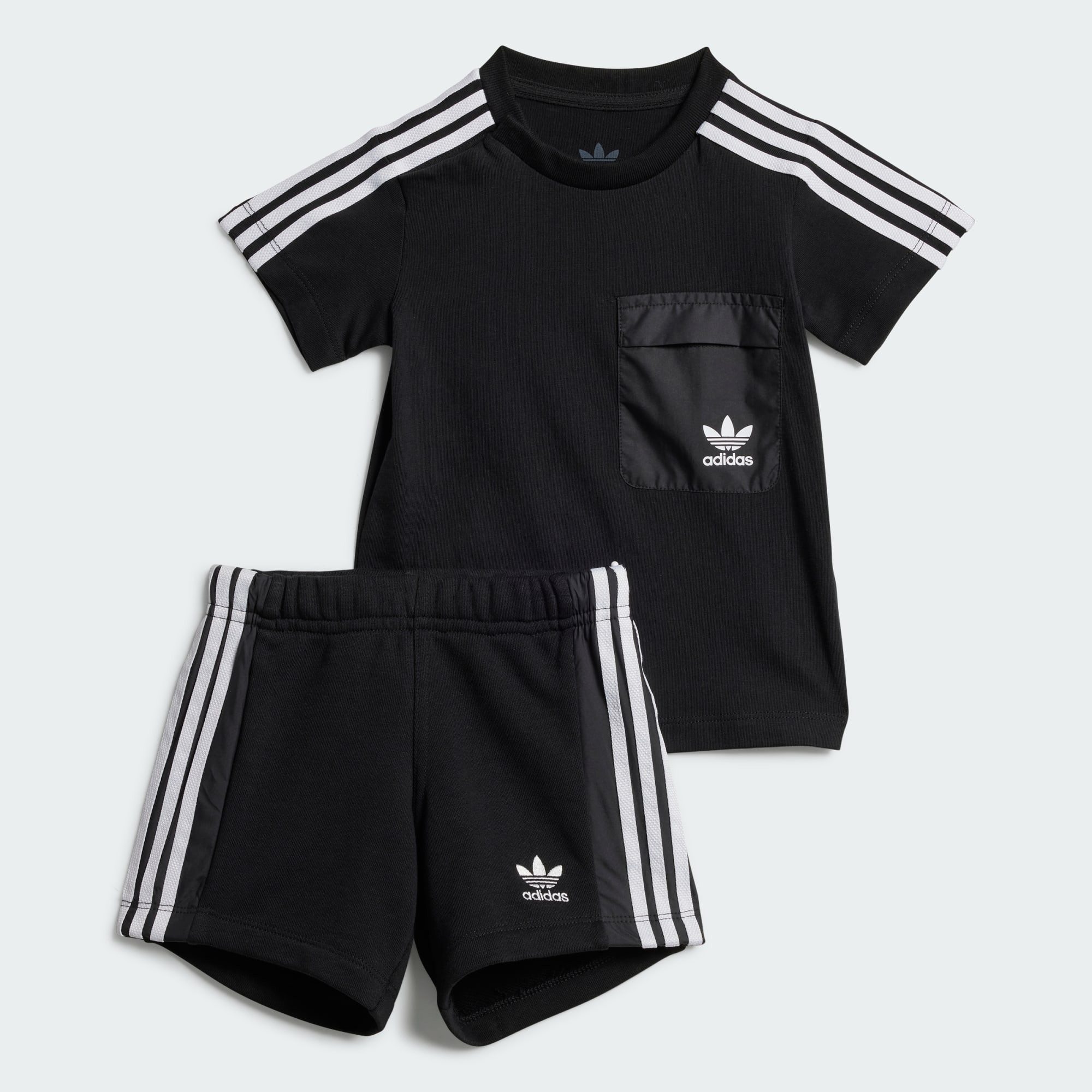 adidas Originals Trainingsanzug KIDS SHORTS UND T-SHIRT SET