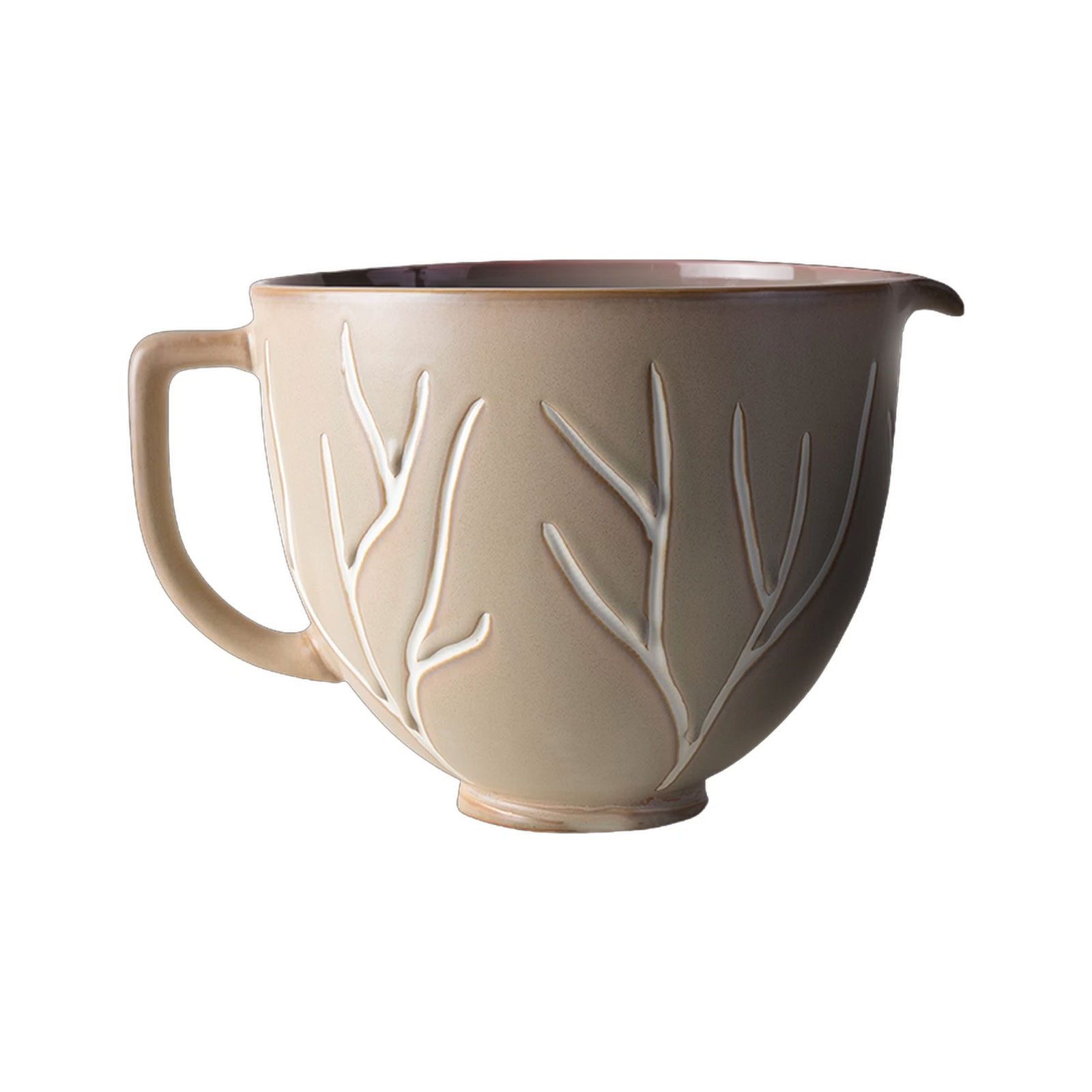 KitchenAid Rührschüssel 5KSM2CB5BL, Keramikschale mit Titan verstärkt