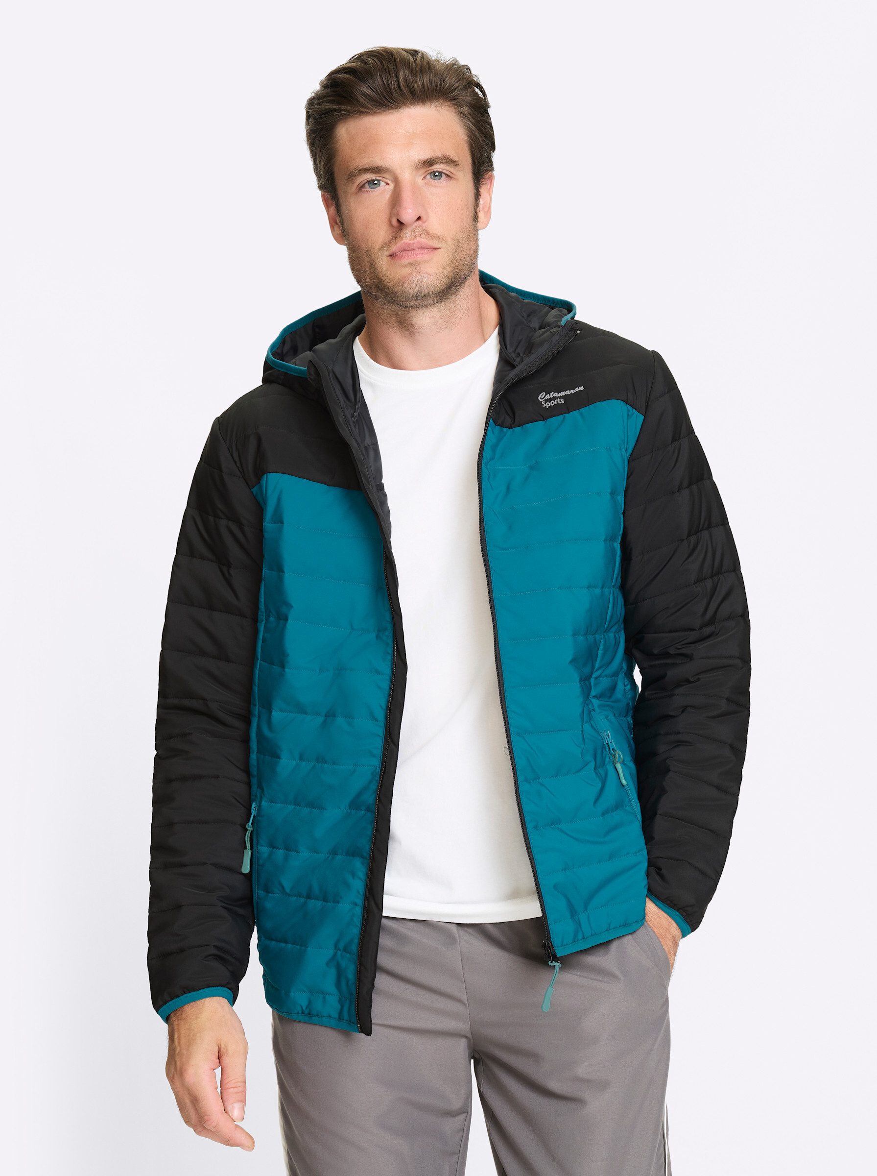 Trainingsjacke Steppjacke Langarm