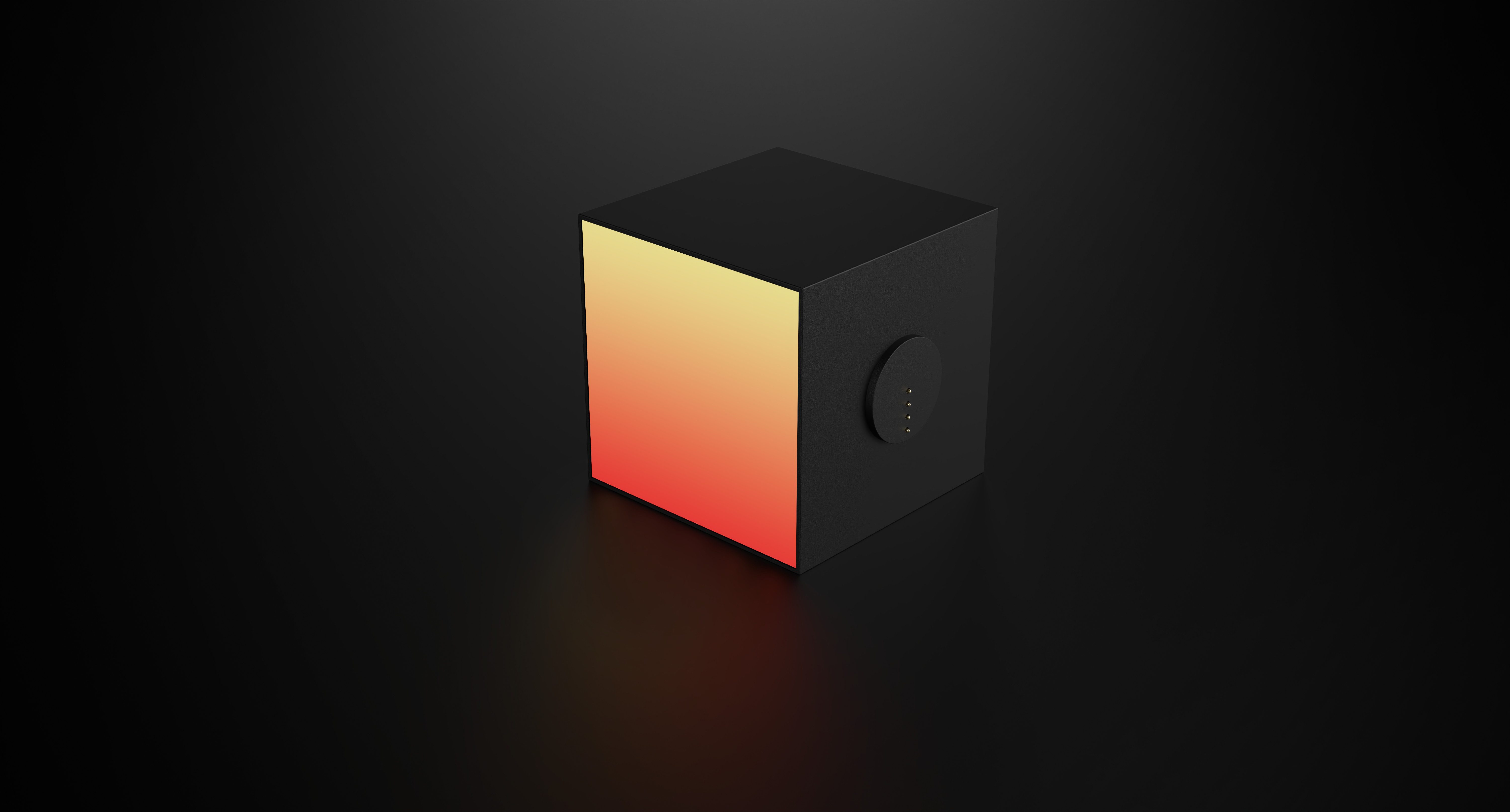 yeelight LED Würfel Light Gaming Cube Panel and Rooted Base Wi-Fi, LED fest integriert, RGB, Ambient-Panel