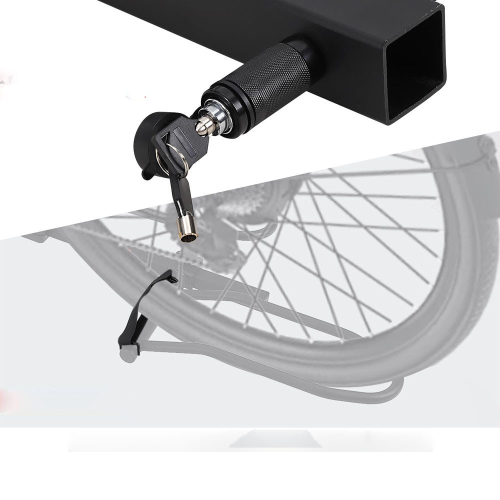 GarveeMore Heckfahrradträger Auto Fahrradhalter für 2 Fahrräder Klappbare Plattform Fahrradträger