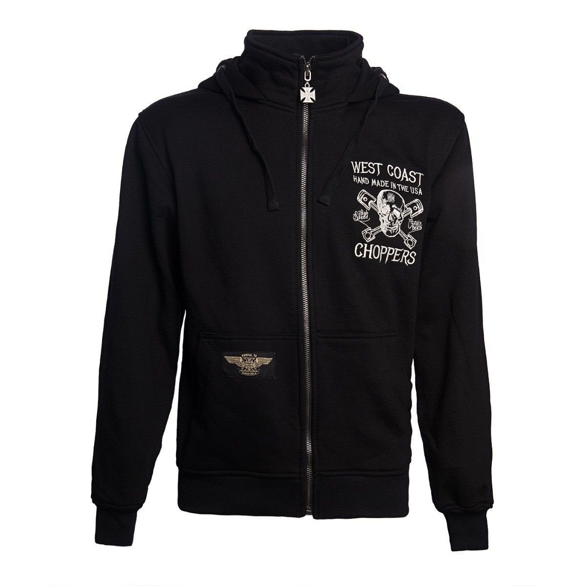 West Coast Choppers Sweater West Coast Choppers Herren Zip Hoodie High Speed