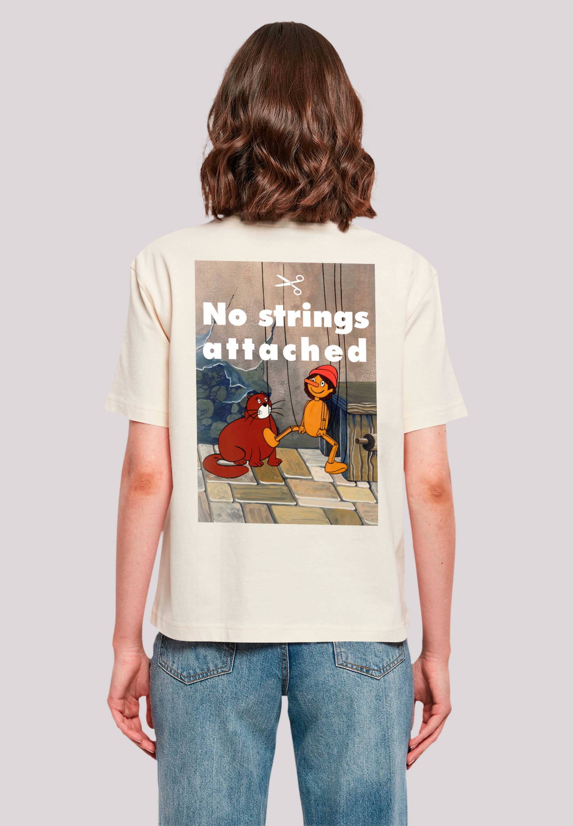 F4NT4STIC T-Shirt Pinocchio No Стринги Attached Retro, Heroes of Childhood, TV Serie