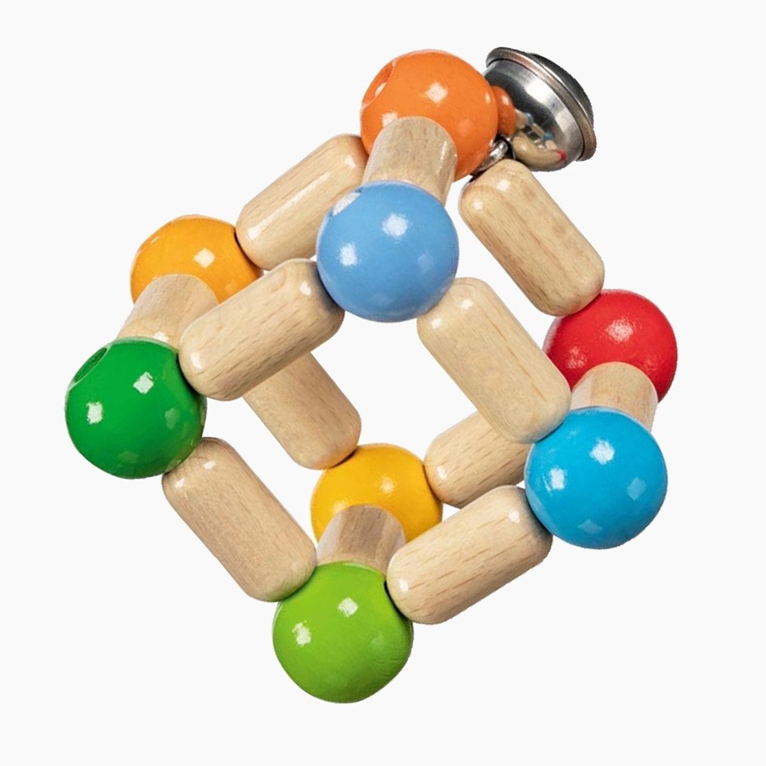 goki Greifspielzeug Greifling Elastik Würfel klein (packung, 1-tlg., set), perfekt für kleinste Hände geeignet