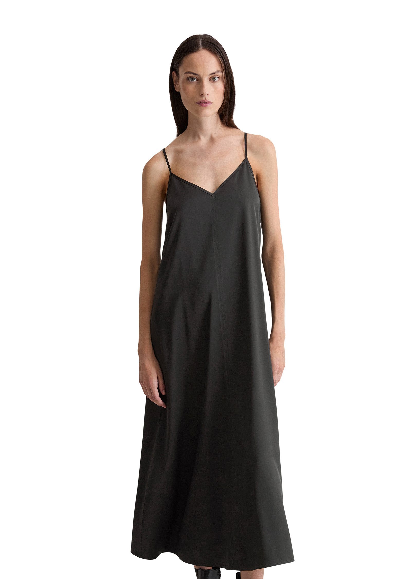 Marc O'Polo Maxikleid aus fließendem Viskose-Stretch