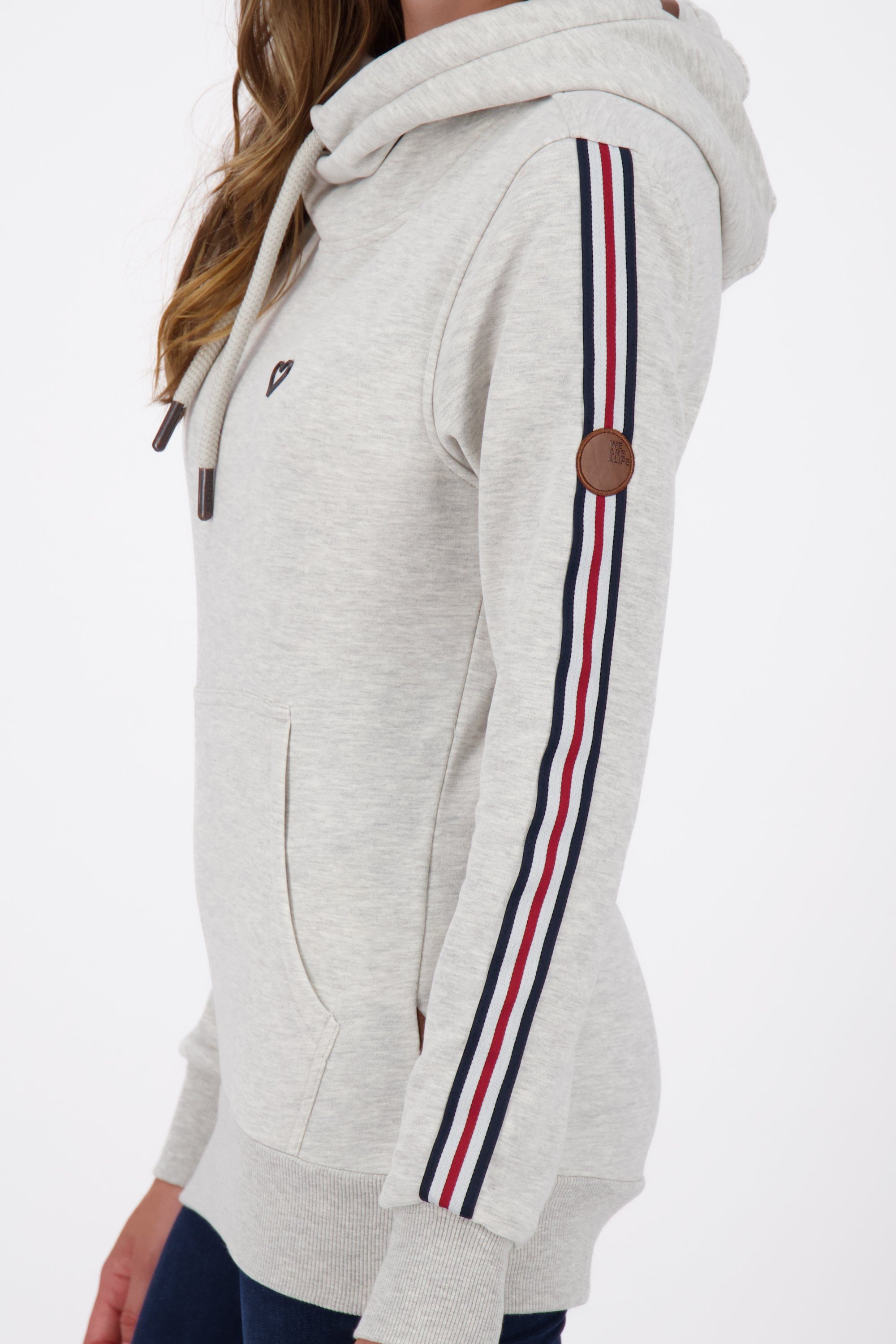 Alife & Kickin Kapuzensweatshirt SarahAK Sweat Kapuzensweatshirt, Sweatshirt D Damen cloudy