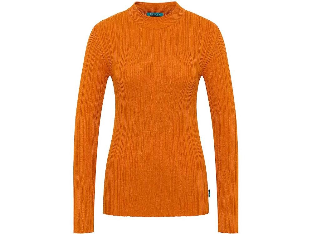 Tranquillo Langarmshirt tranquillo Damen-Langarmshirt mit Struktur