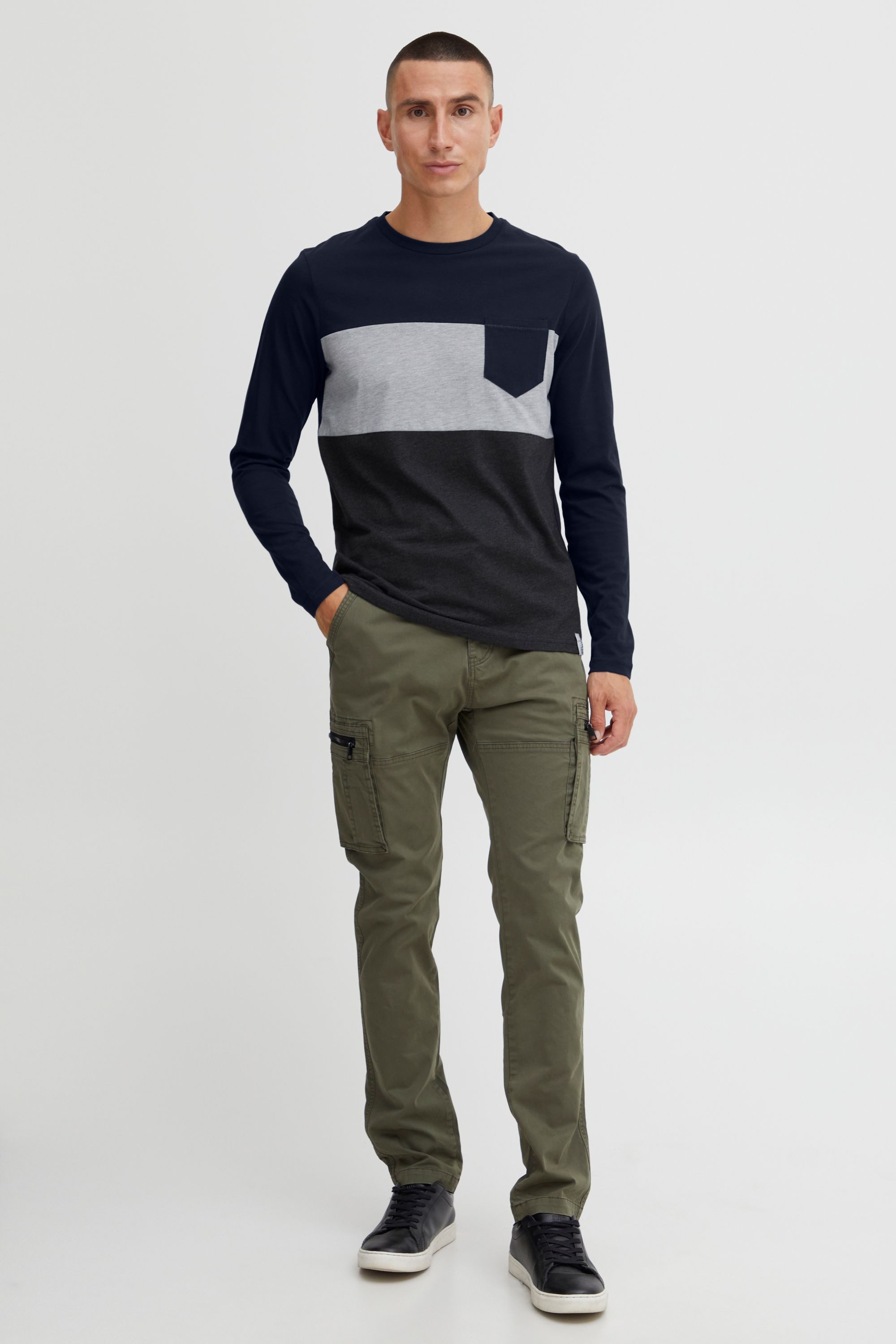 Indicode Longsleeve IDMatheo 45632MM Modisches Oberteil günstig online kaufen