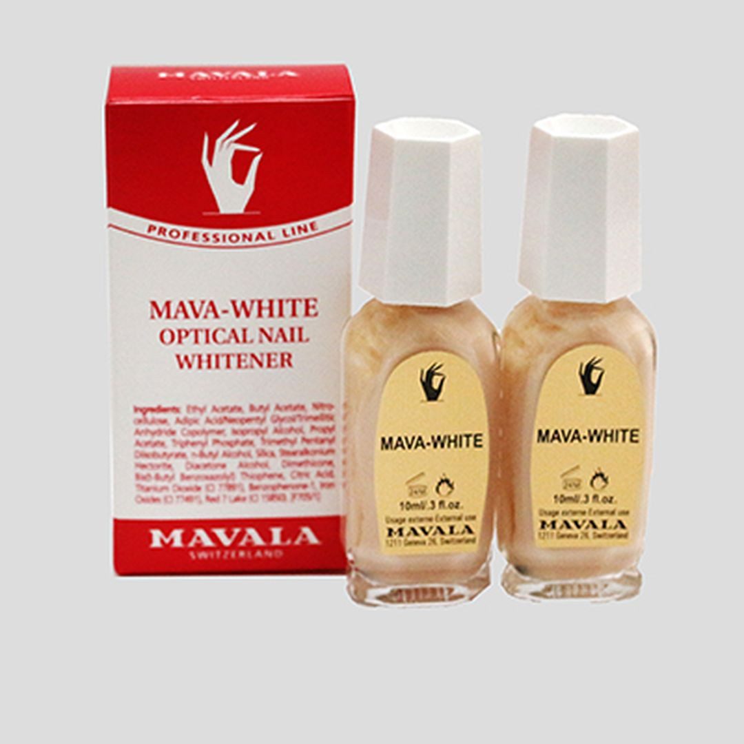 Mavala Nagellack Mavala Mava White 2x 10 ml, 1-tlg.