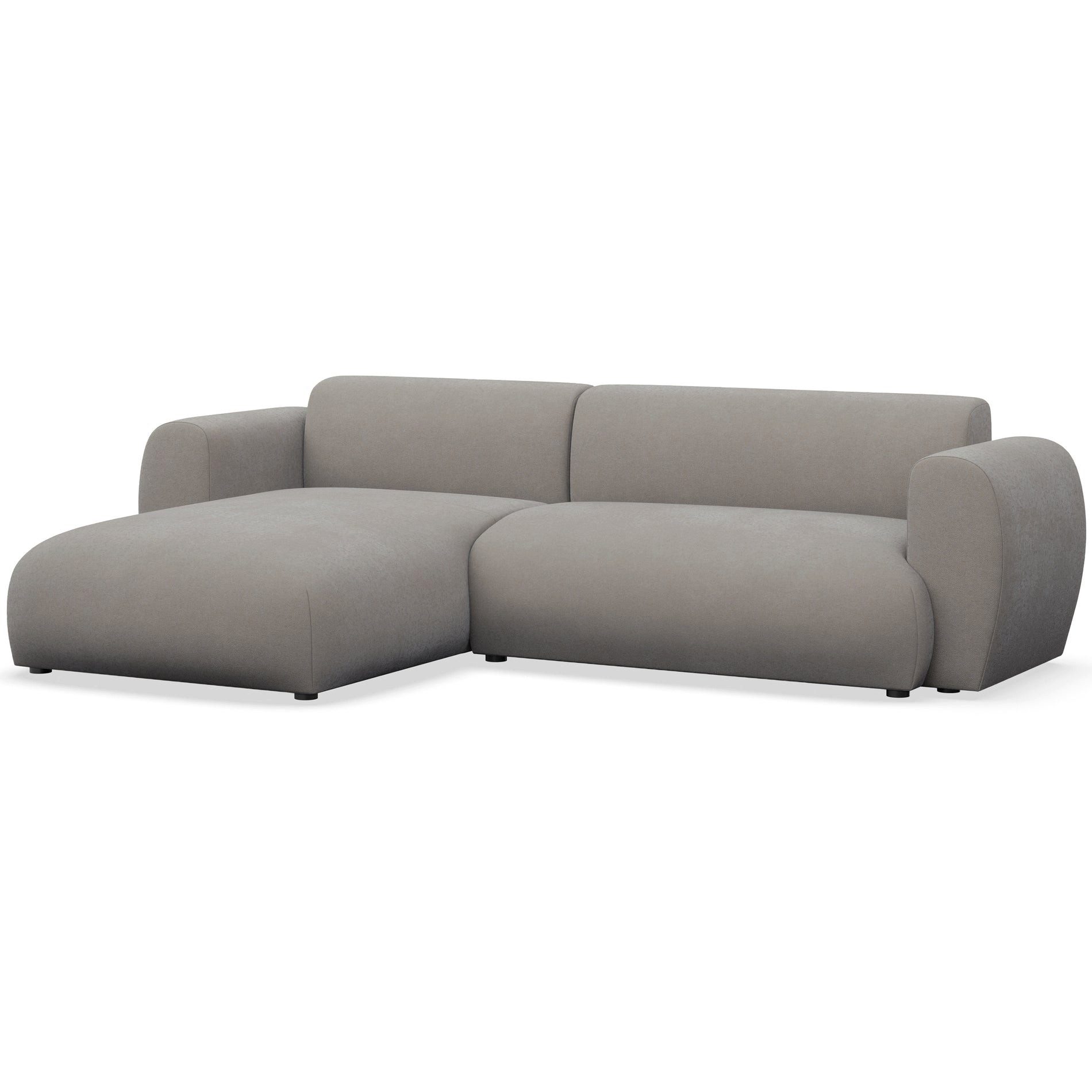 Selsey Ecksofa EMIA, Eckcouch mit Ottomane, Schlaffunktion und Easy Clean Chenille-Bezug