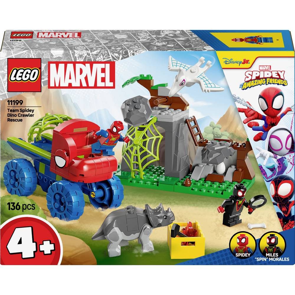 LEGO® MARVEL SUPER HEROES Spideys Team auf Rettungsmission im 11199 Konstruktionsspielsteine