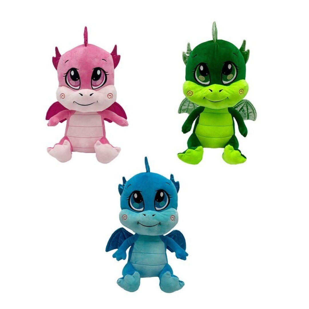 Tinisu Kuscheltier Baby Drache Kuscheltier - 20 cm Plüschtier Kinder süßes Stofftier