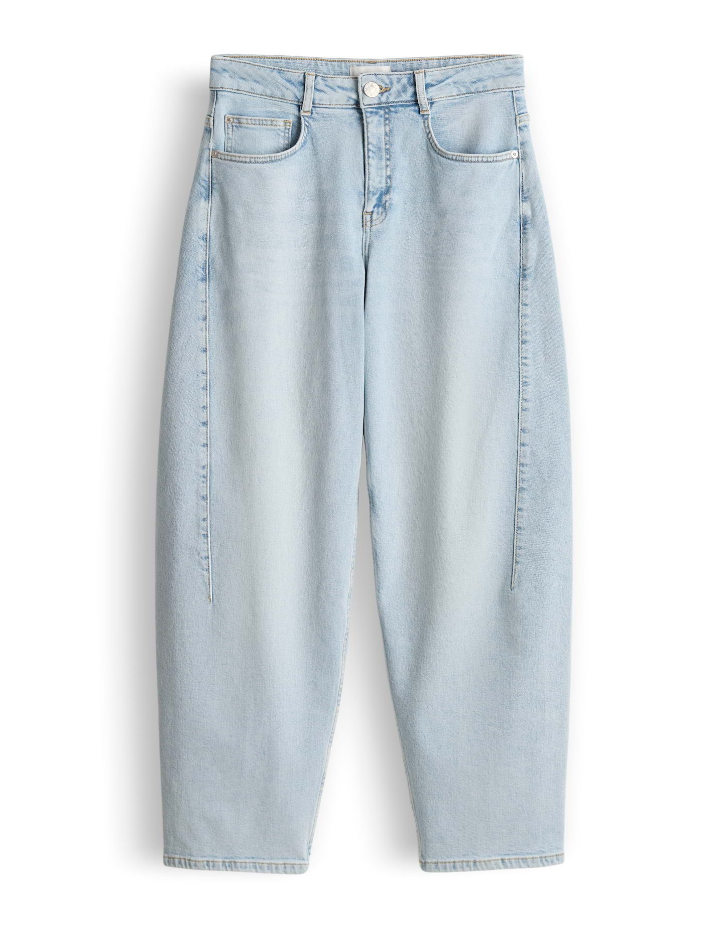 OPUS Relax-fit-Jeans Barrel Jeans aus BCI Cotton Mix Mid Rise Weicher Griff günstig online kaufen