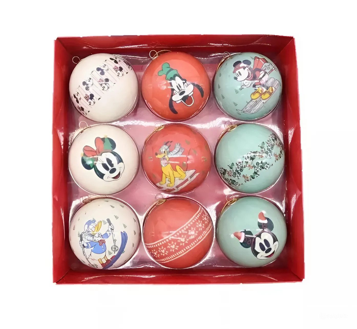 Disney Weihnachtsbaumkugel Disney Micky Maus Новорічні кулі Weihnachten Kugel (9 St)