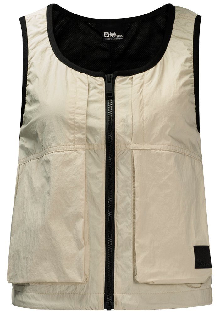 white-pepper Funktionsweste LIGHTSOME WANDER Jack Wolfskin VEST W