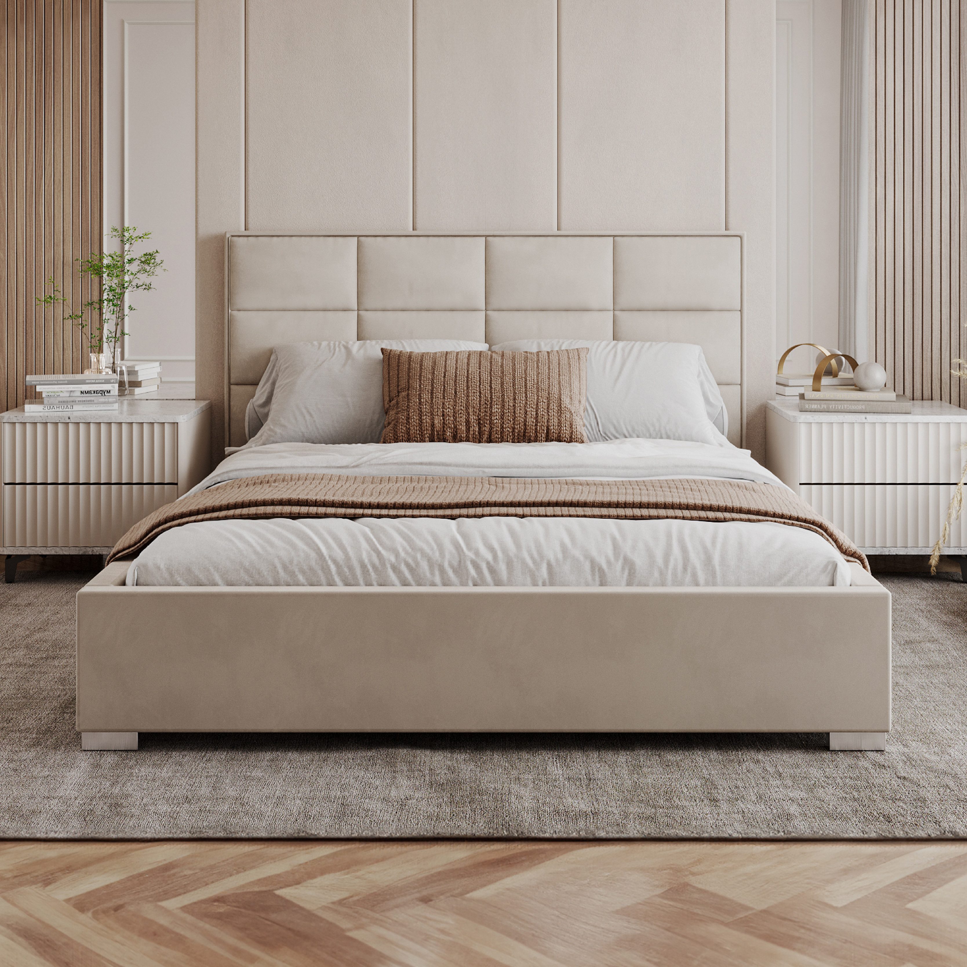 FDM Polsterbett modern mit Bettkasten MADE günstig online kaufen