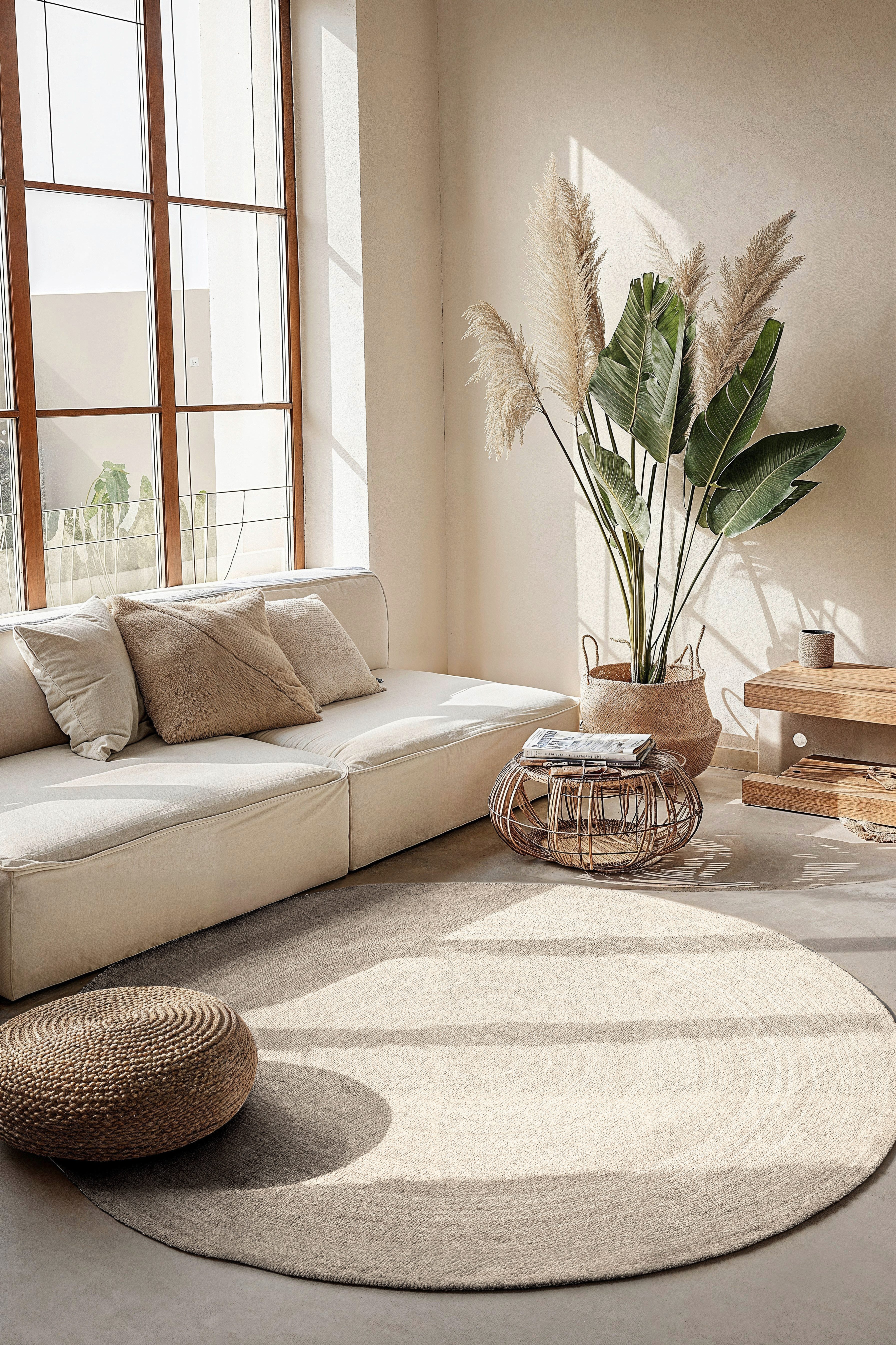 HANSE Home Teppich Rangpur Juteteppich, in rund und oval, oval, Höhe: 10 mm, handgewebt, 100% Jute, Natur, Wohnzimmer, Flur, Boho, Skandi