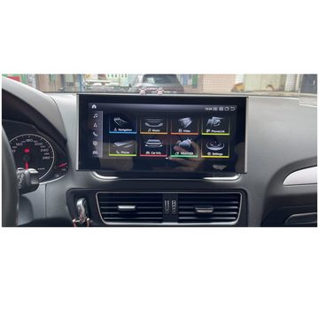 TAFFIO Für Audi Q5 8R MMI 2G High 10.25" Touchscreen Android GPS Navi CarPlay Einbau-Navigationsgerät