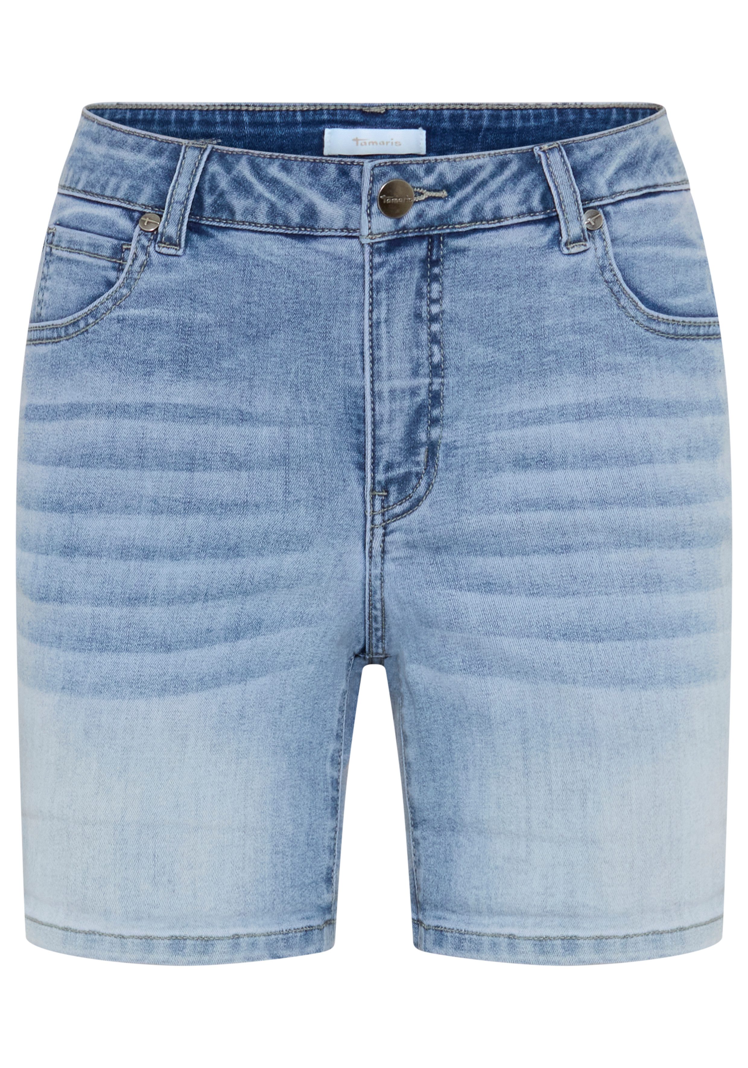 Tamaris Jeansshorts gerade Beinform, kurzer, lässiger Schnitt. € 49,99, (€ 49,99 pro 1 Stk).