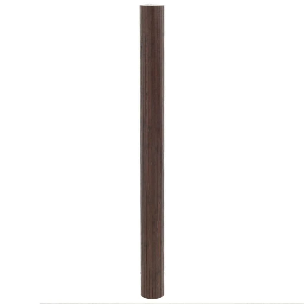 vidaXL Teppich Teppich Rechteckig Dunkelbraun 80x100 günstig online kaufen