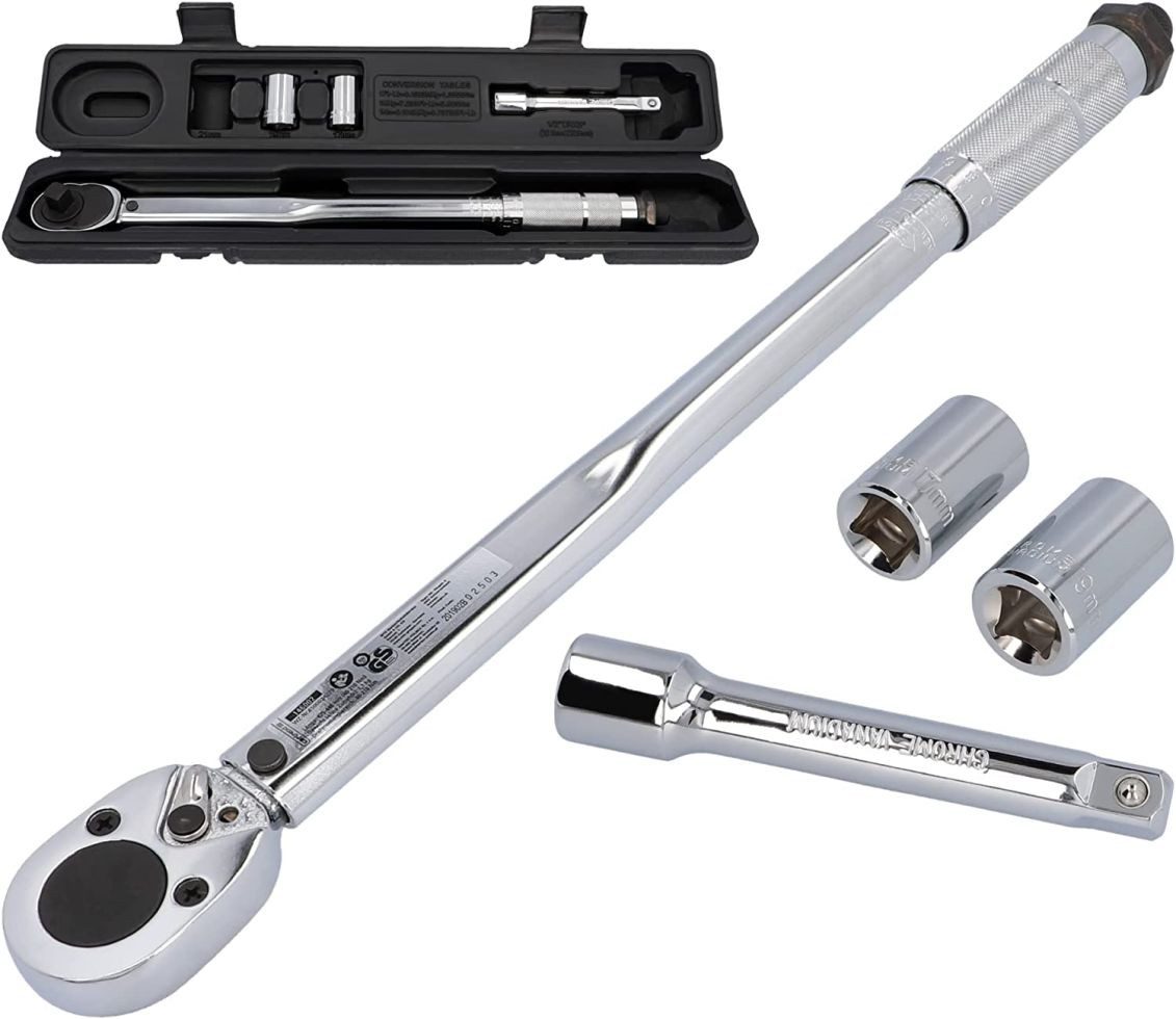 UNITEC Drehmomentschlüssel Unitec Drehmomentschlüssel 12,7mm (1/2), 40-210 Nm