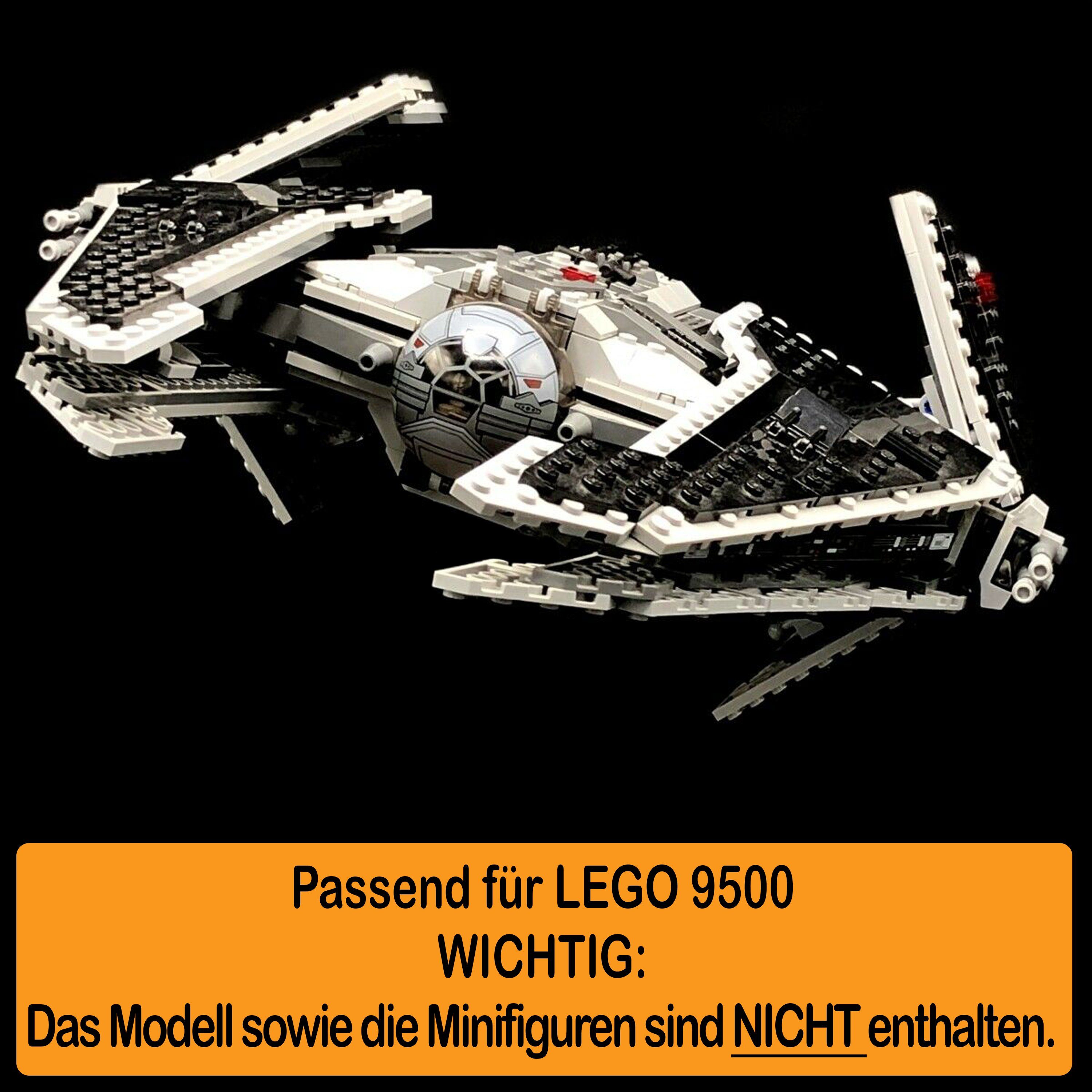 Germany Sith selbst class zusammenbauen), LEGO Positionen Stand Winkel für zum einstellbar, Acryl 9500 100% in Fury (verschiedene und Interceptor Display Made AREA17 Standfuß