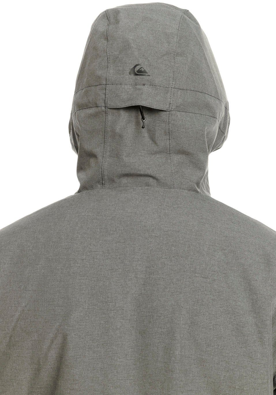 heather SNJT Skijacke MISSION Quiksilver SOLI JK grey