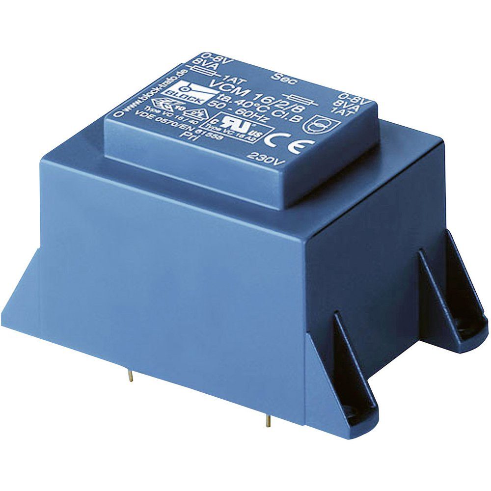 Block VCM 36/2/9 Printtransformator 1 x 230 V 2 x 9 V/AC 36 VA 4 A Trafo