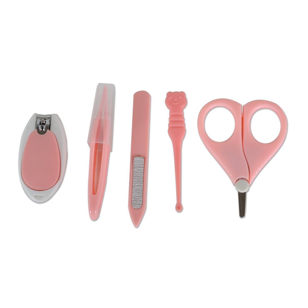 Cangaroo Baby-Nagelschere Baby Maniküre-Set Apfel, (1-tlg), Nagelschere, Nagelknipser, Nagelfeile Pinzetten