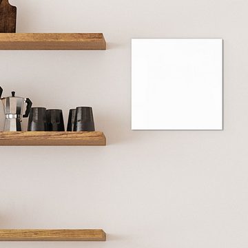 DEQORI Magnettafel 'Unifarben - Weiß', Whiteboard Pinnwand beschreibbar
