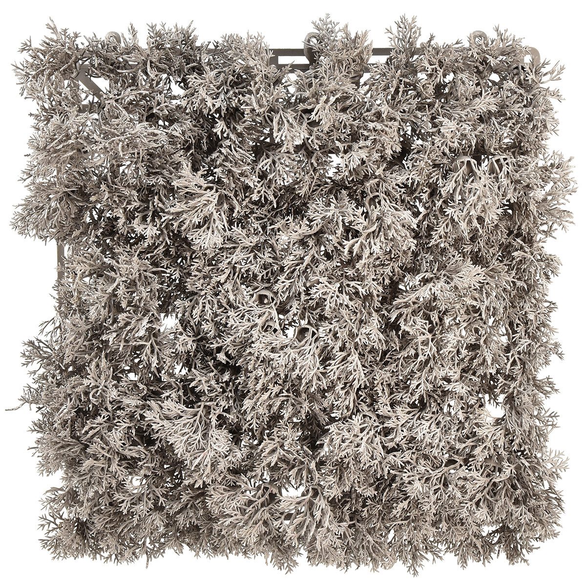 Bastelmoos Künstliches Moos Deko Moosmatte Grau 25×25cm für kreative