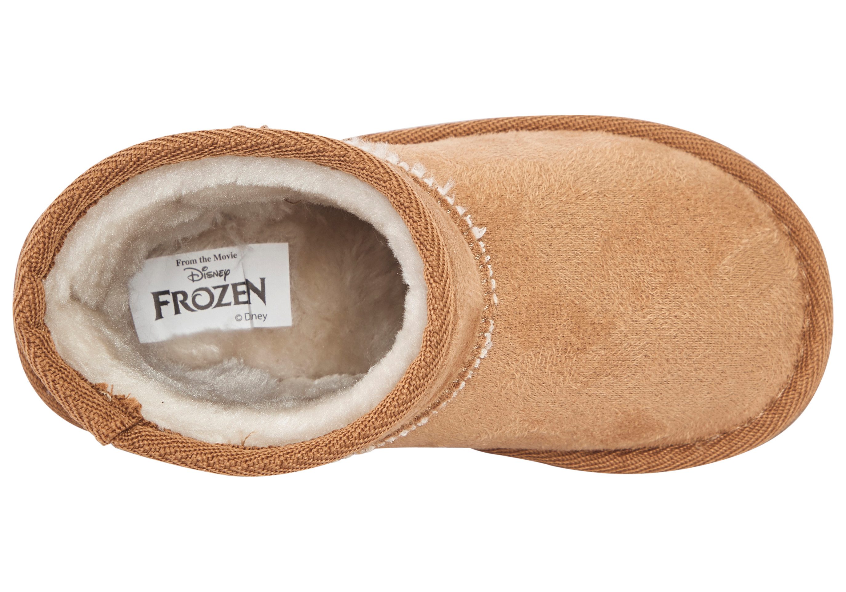 Disney FROZEN Schlupfboots (für Kinder) Winterschuhe, Winterboots, Snowboots, Schlupfstiefel, gefüttert – Bild 4 von 5