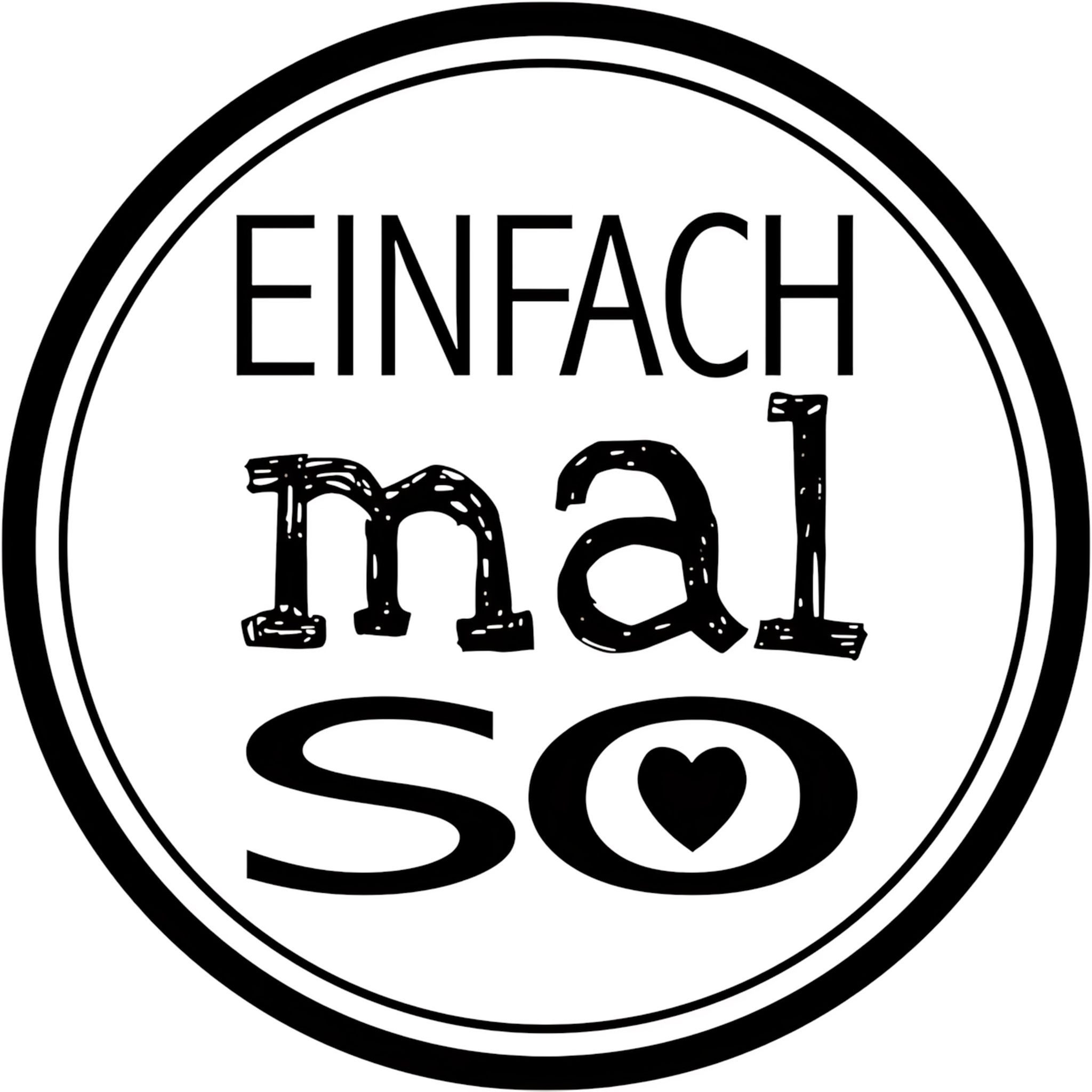 Heyda Stempel HEYDA 211803003 Stempel Einfach mal so Holz matt lackiert