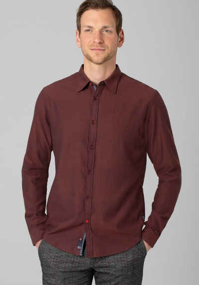 TIMEZONE Langarmhemd Micro Pattern Shirt