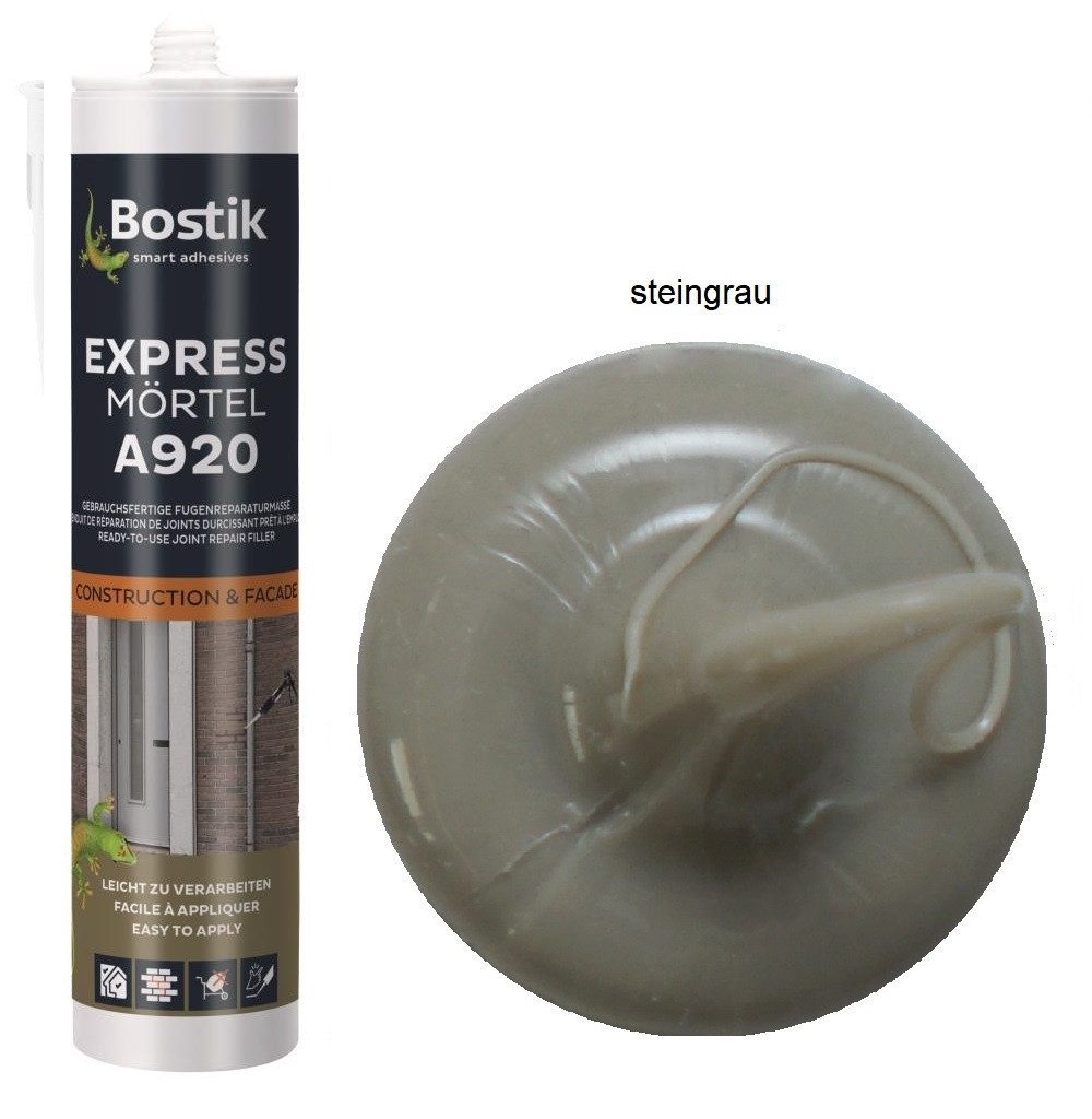BOSTIK Dichtstoff Bostik A920 Expressmörtel steingrau günstig online kaufen