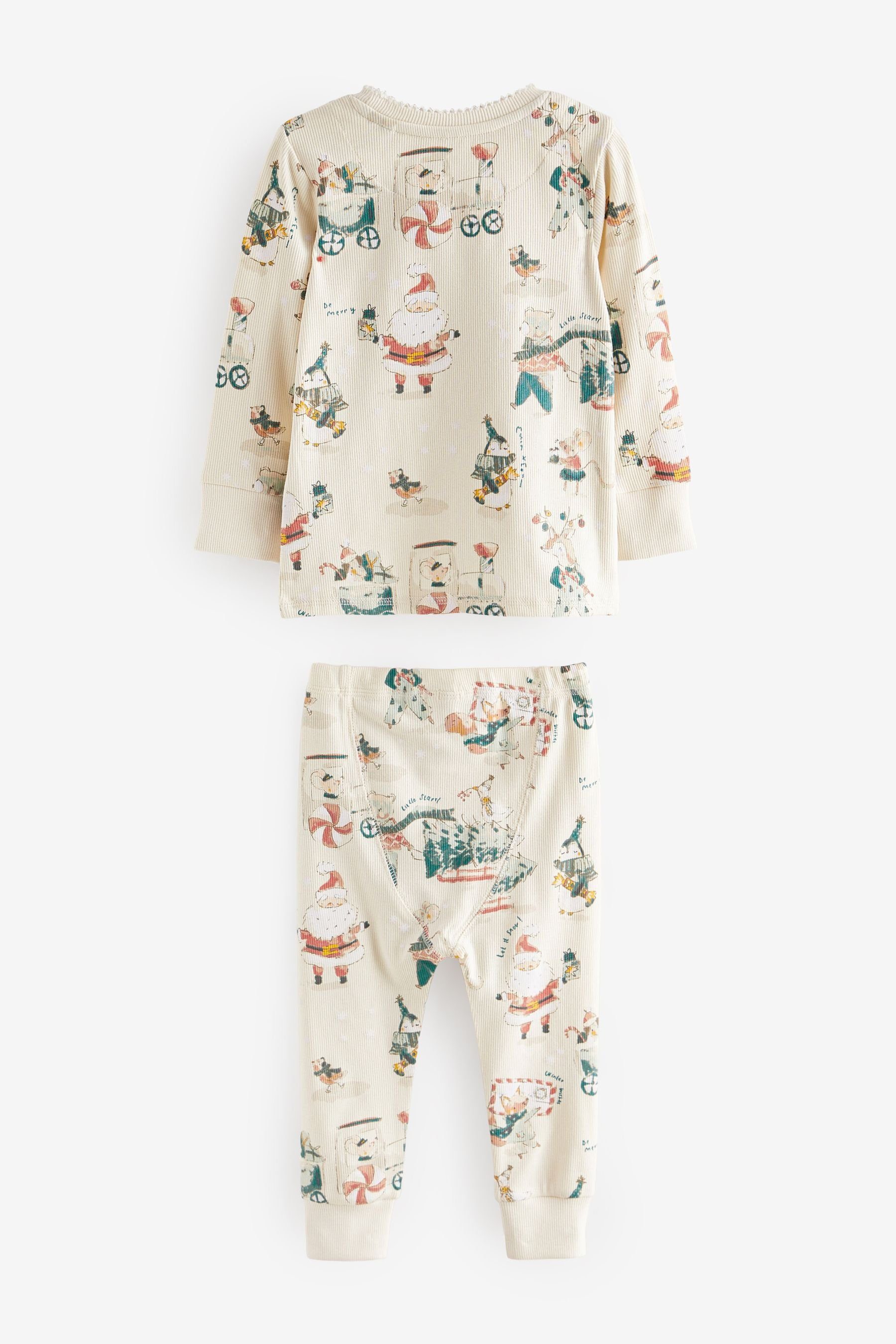 (2 Neutral Character Weihnachtlicher tlg) Pyjama Next Pyjama