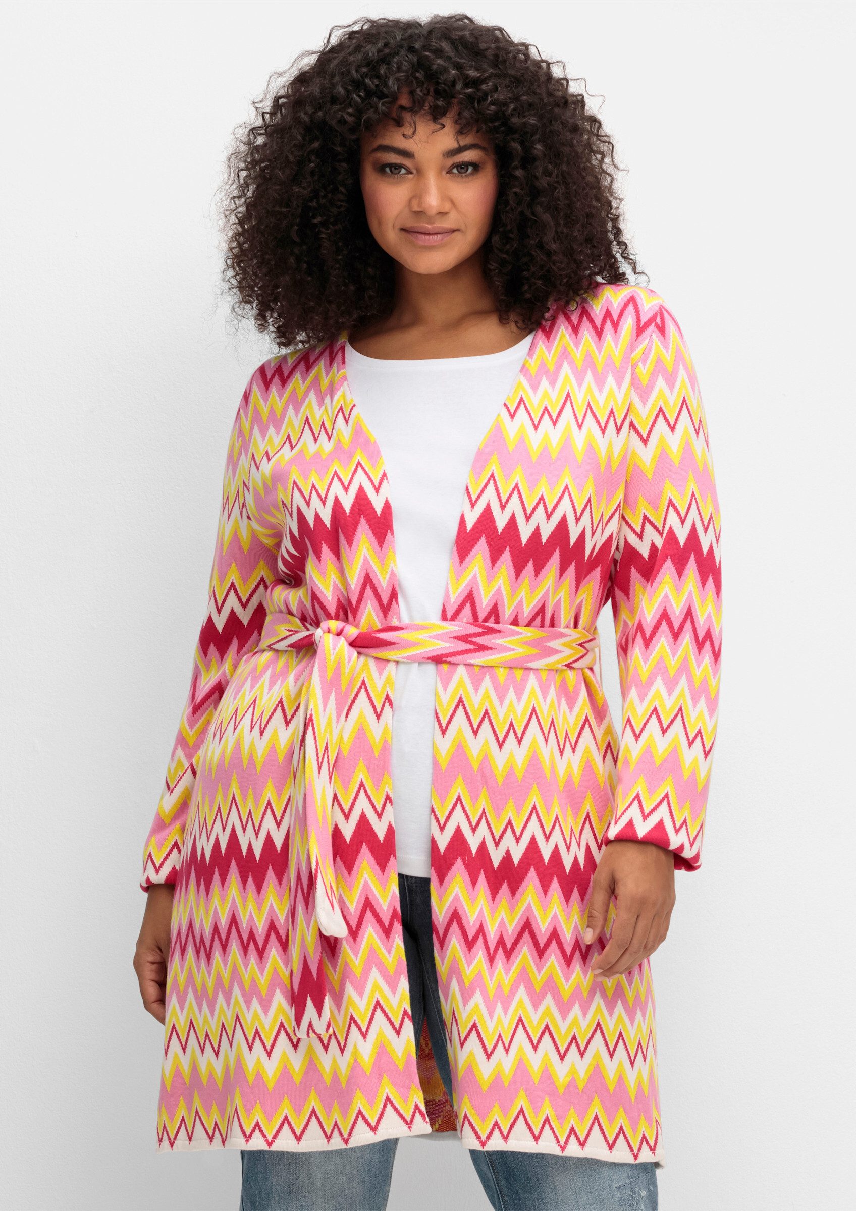 sheego by Joe Browns Strickjacke Longstrickjacke günstig online kaufen