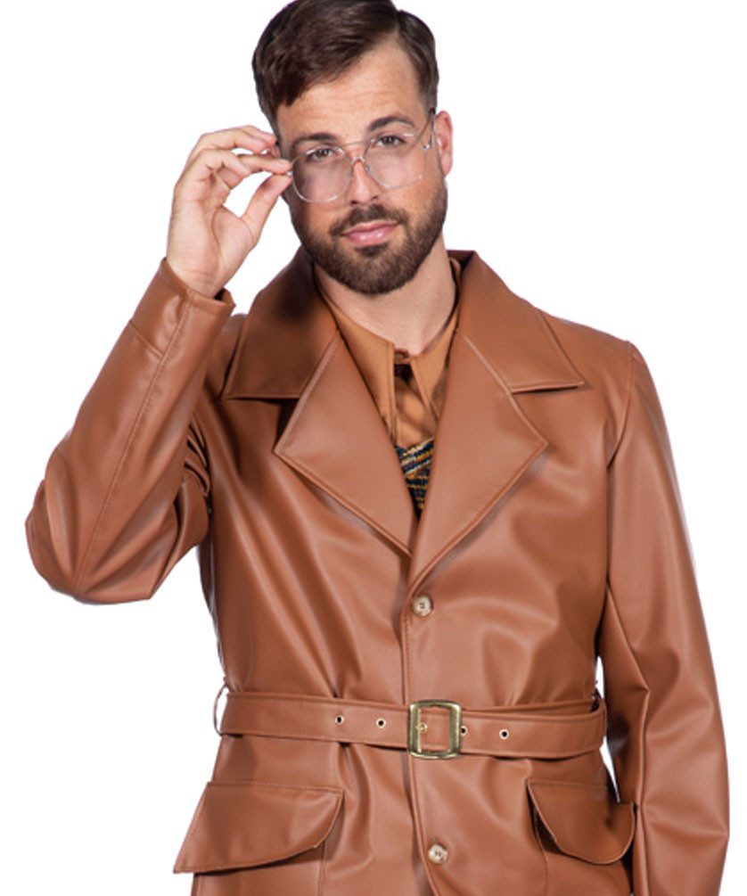 Karneval-Klamotten Kostüm 70er Jahre Herren Retro Jacke Herrenkostüm, 60er günstig online kaufen